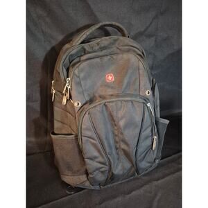 Swiss Gear ScanSmart TSA Approved 1223 Black Laptop Backpack All In One